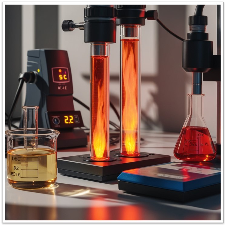 Thermal hazard calorimetry testing